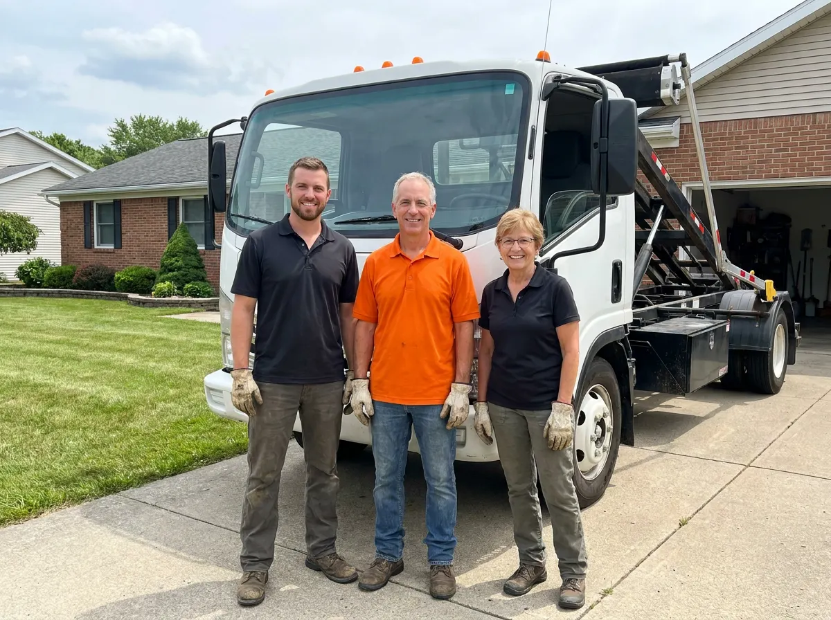Hammerhead Dumpster Rental dumpster rental team in Erie, PA